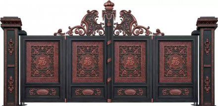 鋁藝大門為什么會出現生銹？